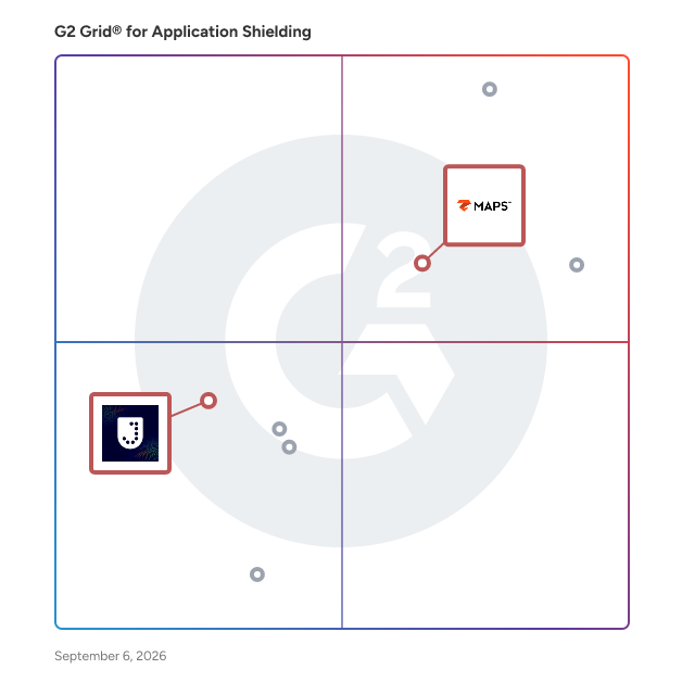 G2 Grid® for Code Obfuscation in Application Shielding Software, highlighting the products that define this theme