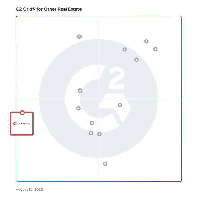 G2 Grid® for Property Management in Other Real Estate Software, highlighting the products that define this theme