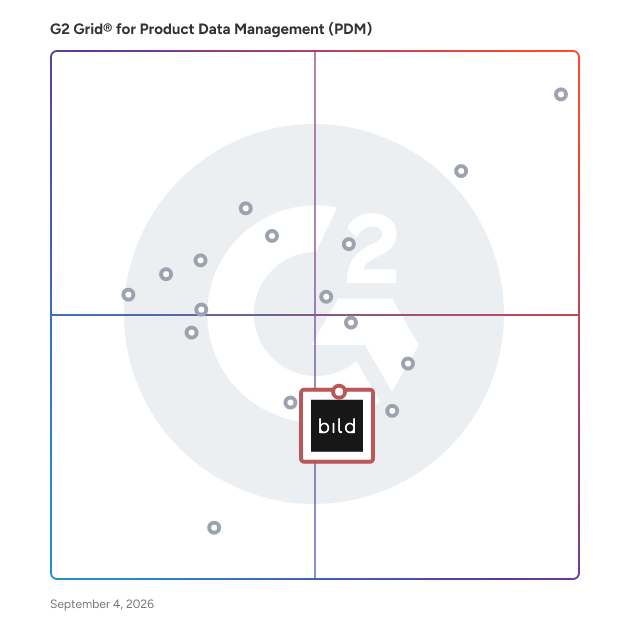 G2 Grid® for Cloud-based PDM/PLM in Product Data Management (PDM) Software, highlighting the products that define this theme
