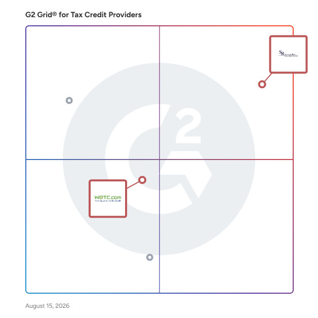 G2 Grid® for R&D Tax Credits in Tax Credit Providers, highlighting the products that define this theme