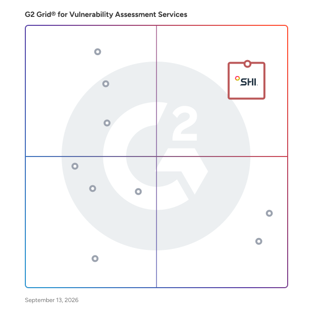 G2 Grid® for Vulnerability Assessment Services Providers plotting products by satisfaction and market presence