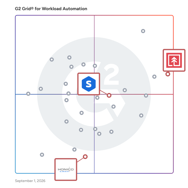 G2 Grid® for SAP Integration in Workload Automation Software, highlighting the products that define this theme